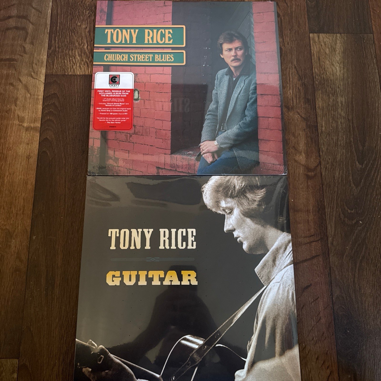 Tony Rice vinyl lot
