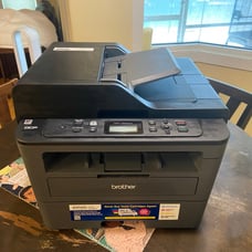 like new Brother Monochrome Laser All-In-One Printer!