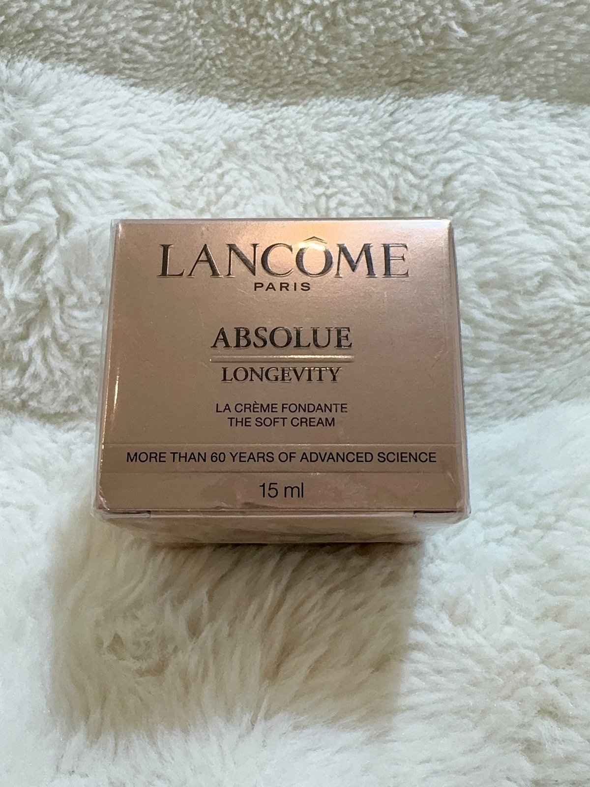 3 pcs- Sealed! Lancôme Absolue Soft Cream Longevity 15ml /0.5oz Expir2027