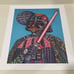Darth Vader limited signed print 46/50 by artist David Maldonado