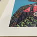 Darth Vader limited signed print 46/50 by artist David Maldonado