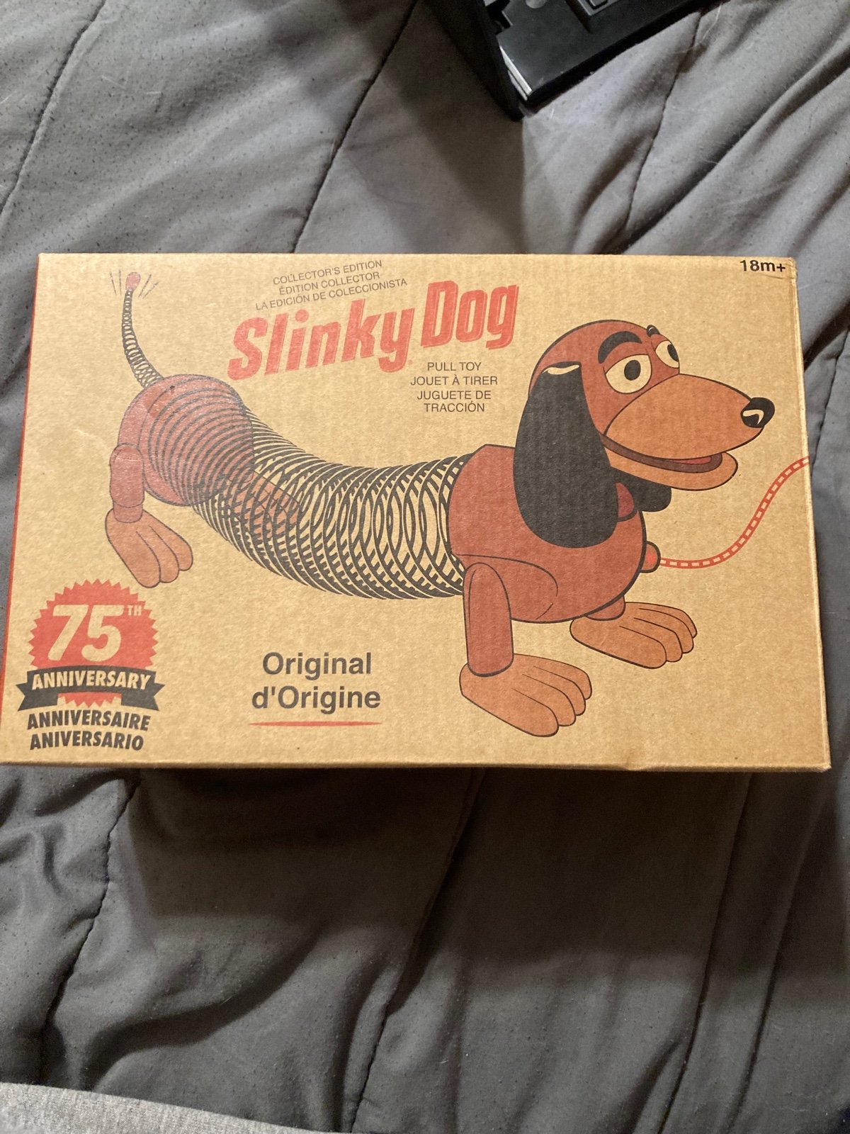 Original Slinky Dog Pull Toy Collectors Edition 75th Anniversary