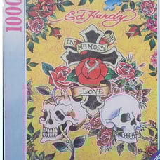 Ravensburger (Germany): Ed Hardy In Memory of Love Rare & Collectable Puzzle