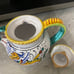 Fina Deruta Majolica Ceramic Teapot