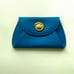 Classic Cartier Panthère pouch & coin case in blue/black bicolor.
