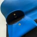 Classic Cartier Panthère pouch & coin case in blue/black bicolor.