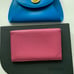 Classic Cartier Panthère pouch & coin case in blue/black bicolor.