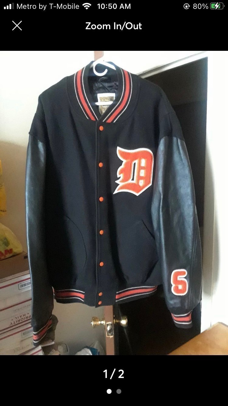MITCHELL&NESS JACKETS 2 DETROIT TIGERS 1945 WORLD CHAMPS & DETROIT TIGERS 1936