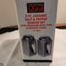 2 Pc Gray Ceramic Salt & Pepper Shaker With Stainless Steel Tops 6 High
