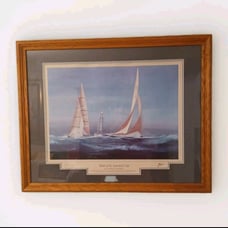 Yachts of the America's Cup The Twelve Meters Tim Thompson Special Edition Frame