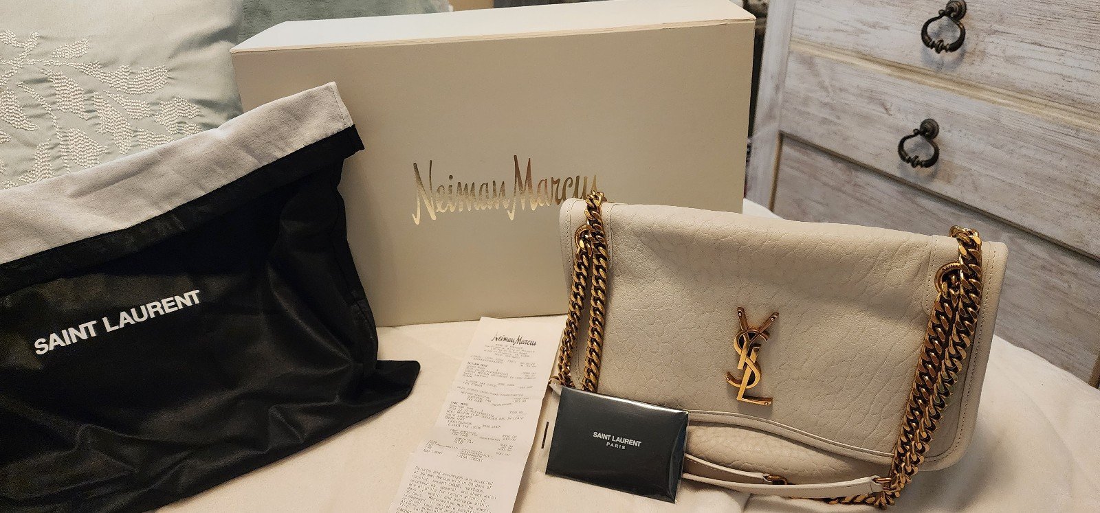 Saint Laurent Niki Medium YSL Shoulder Bag