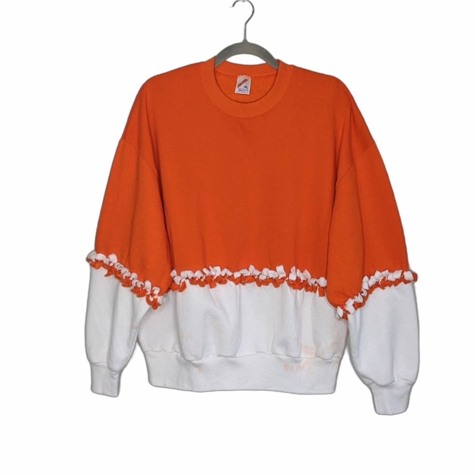 VTG Tie Colorblock Crewneck Sweatshirt R