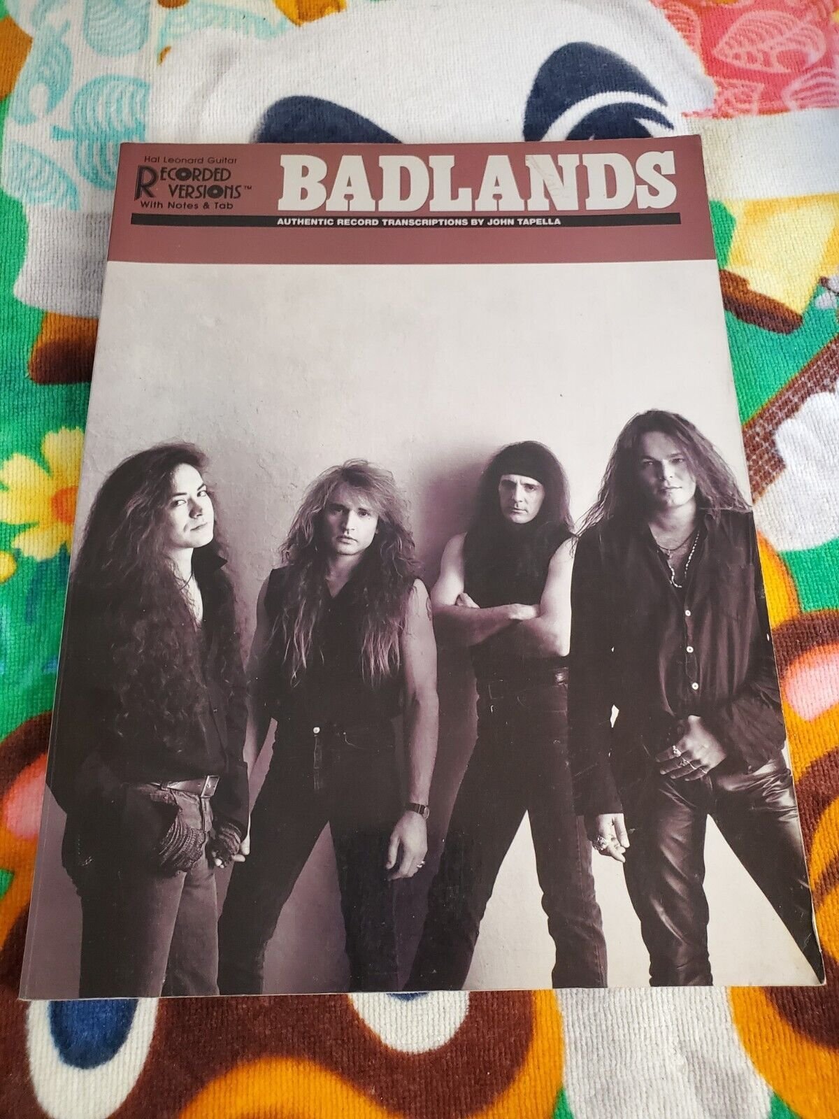 Badlands (Jake E. Lee) Guitar Tab Sheet Music John Tapella Transcriptions