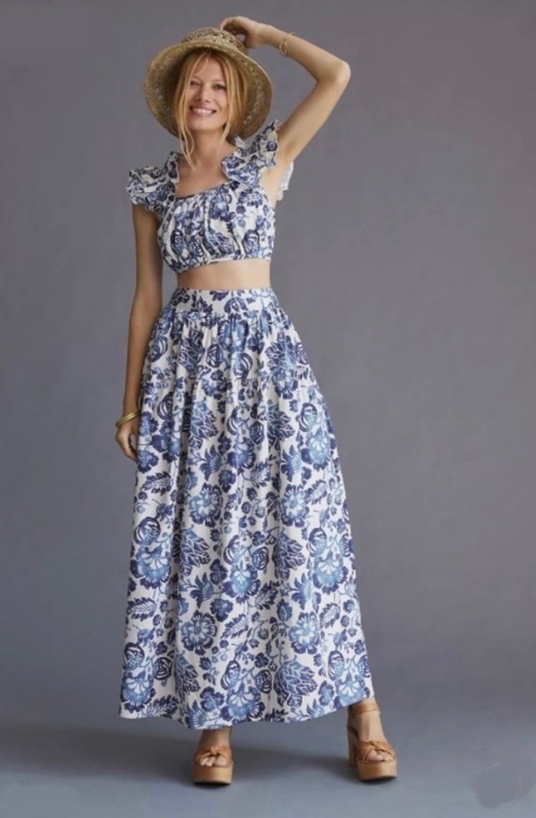 Forever That Girl Remme Ruffle Skirt Set