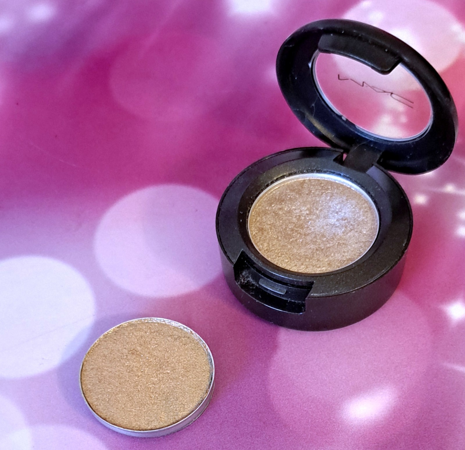 LOT × 2 MAC Lustre Eye Shadow eyeshadow single + refill Retrospeck