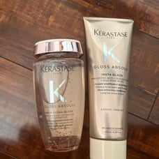 kerastase Gloss Absolu conditioner and shampoo