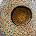 Vintage wide brim Summer hat made of straw, vintage straw capeline green natural