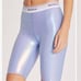 Wildfox Pale Iris Iridescent Ava High-Waisted 9 Biker Short NWT Boho Chic