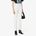 NWT Ganni Straight-leg High-rise Organic-denim Jeans In Bright White Size 29