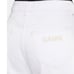NWT Ganni Straight-leg High-rise Organic-denim Jeans In Bright White Size 29