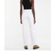 NWT Ganni Straight-leg High-rise Organic-denim Jeans In Bright White Size 29