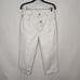 NWT Ganni Straight-leg High-rise Organic-denim Jeans In Bright White Size 29