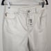 NWT Ganni Straight-leg High-rise Organic-denim Jeans In Bright White Size 29