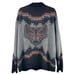 Urban Outfitters Grandpa-Style Knit Button Sweater Fox Design (XL)