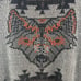 Urban Outfitters Grandpa-Style Knit Button Sweater Fox Design (XL)