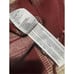 Hollister Burgundy plaid poncho wrap with fringe XS/S