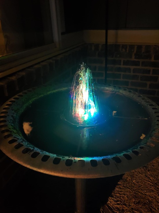 Solar Powered Fountain 4W Bird Bath Fountains Pump Upgraded Glass Panel