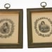 Set of 2 Antique Vintage Framed Victorian Women Portraits