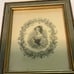 Set of 2 Antique Vintage Framed Victorian Women Portraits