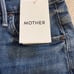MOTHER High Waisted Rascal Slit Flip Chew Short in Off Duty size 27