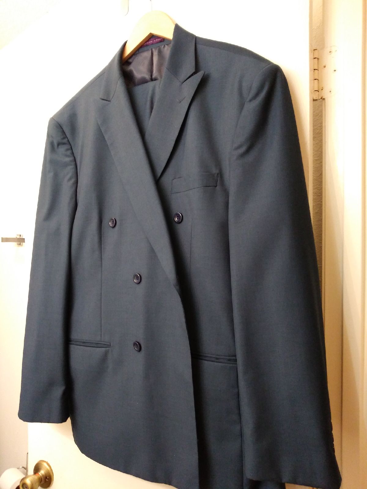 Blue Men's Suit