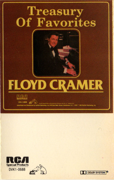 Floyd Cramer – Treasury Of Favorites (1984) RCA Special Pro cassette DOLBY NEW