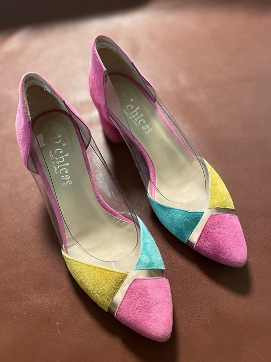 D'Chicas Multicolored Heels