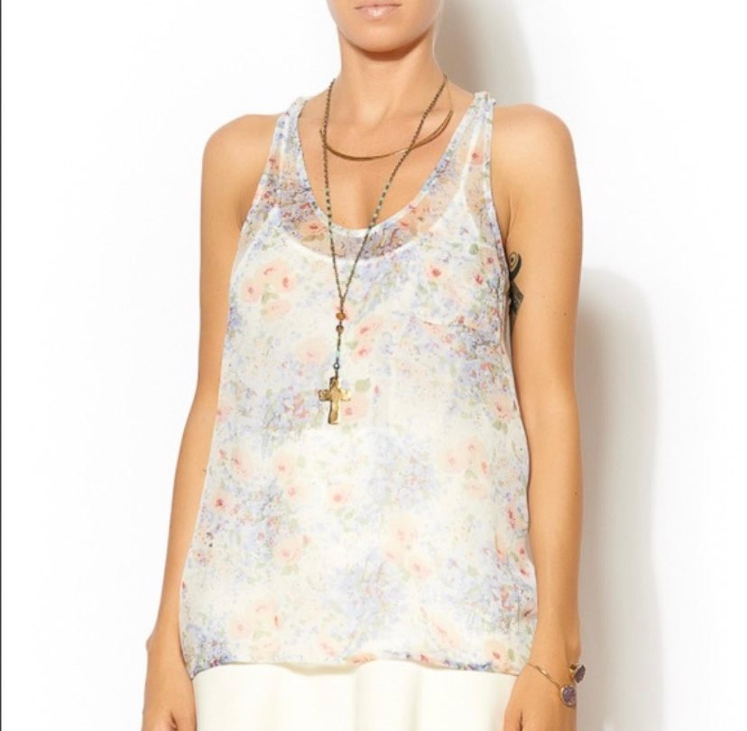 Joie Sabine Silk Floral Top