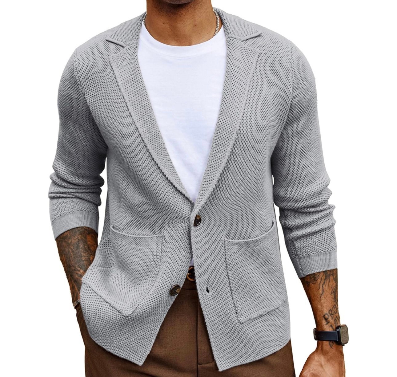Paul Jones Sweater Knit Blazer Size M Retails 79