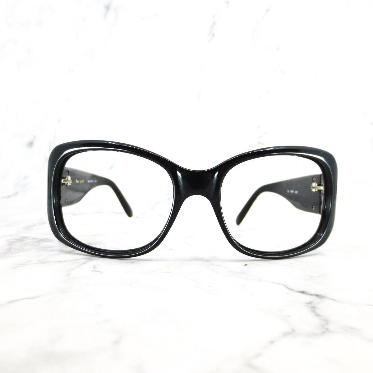 Kate Spade Party 0807 Sunglasses Black Oversized Wrap Full Rim Frames 56-17-120