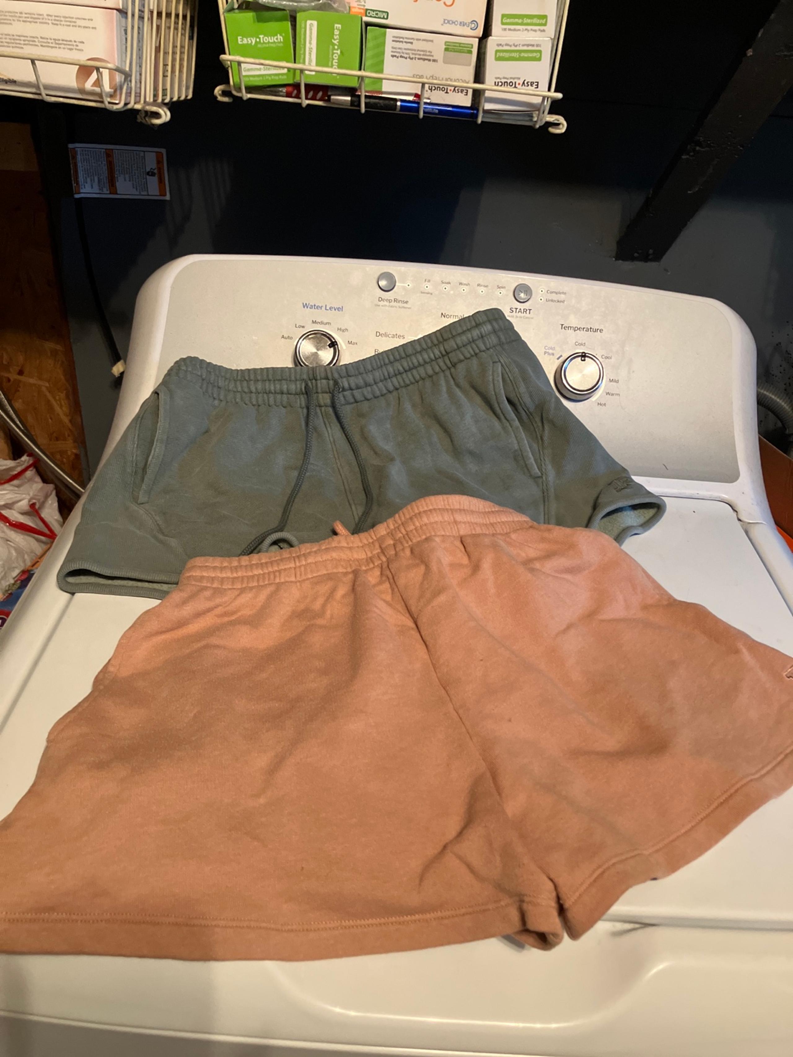 2 pair of pink shorts lady small