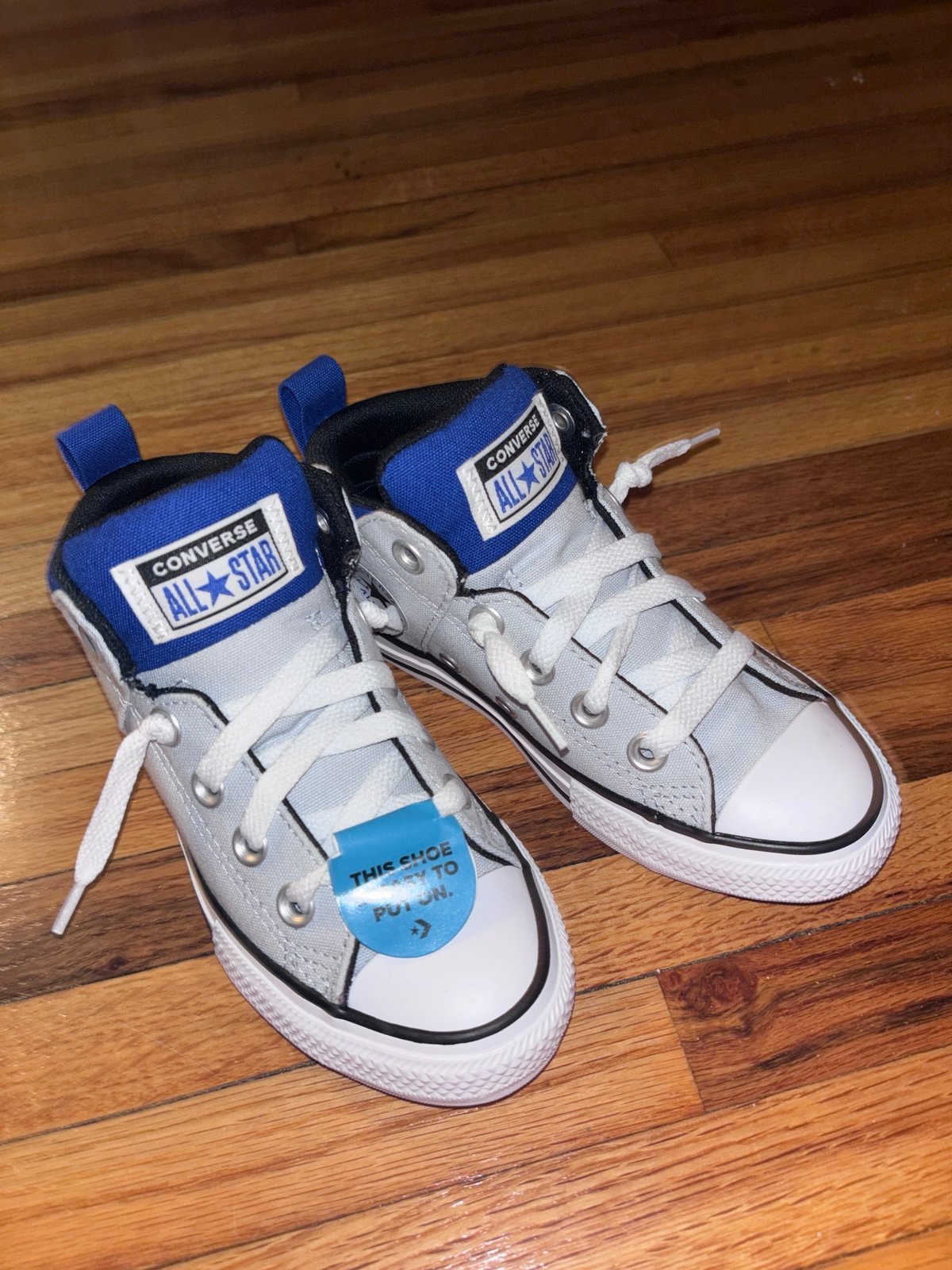 Boys Converse slip ons