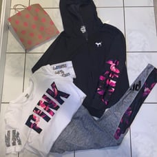 VS PINK 3 Piece Floral Set