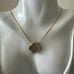 Rachel Zoe Sterling Silver 925 Gold Plated Reversible Necklace Pearl & Onyx*