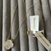 Rachel Zoe Sterling Silver 925 Gold Plated Reversible Necklace Pearl & Onyx*