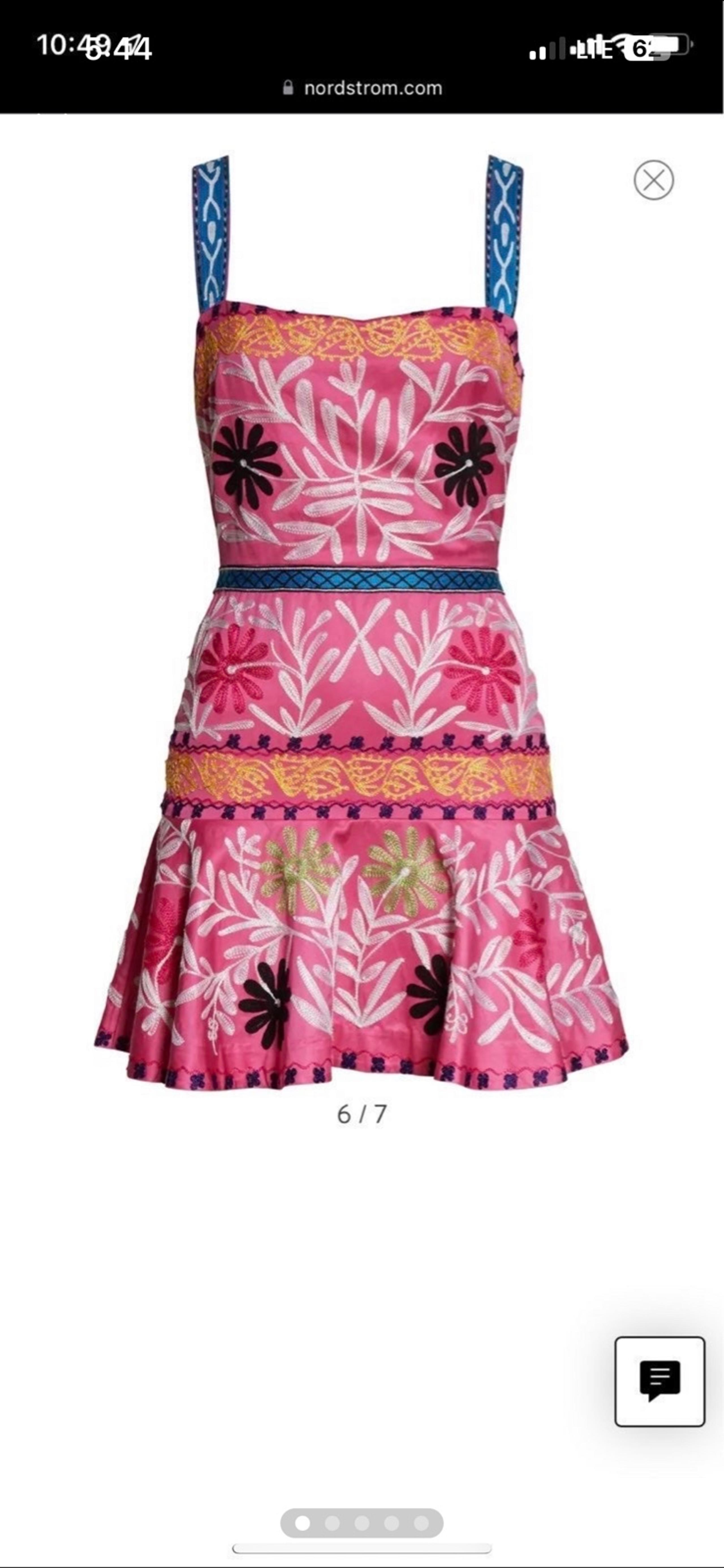 Alexis Venise Embroidered Minidress