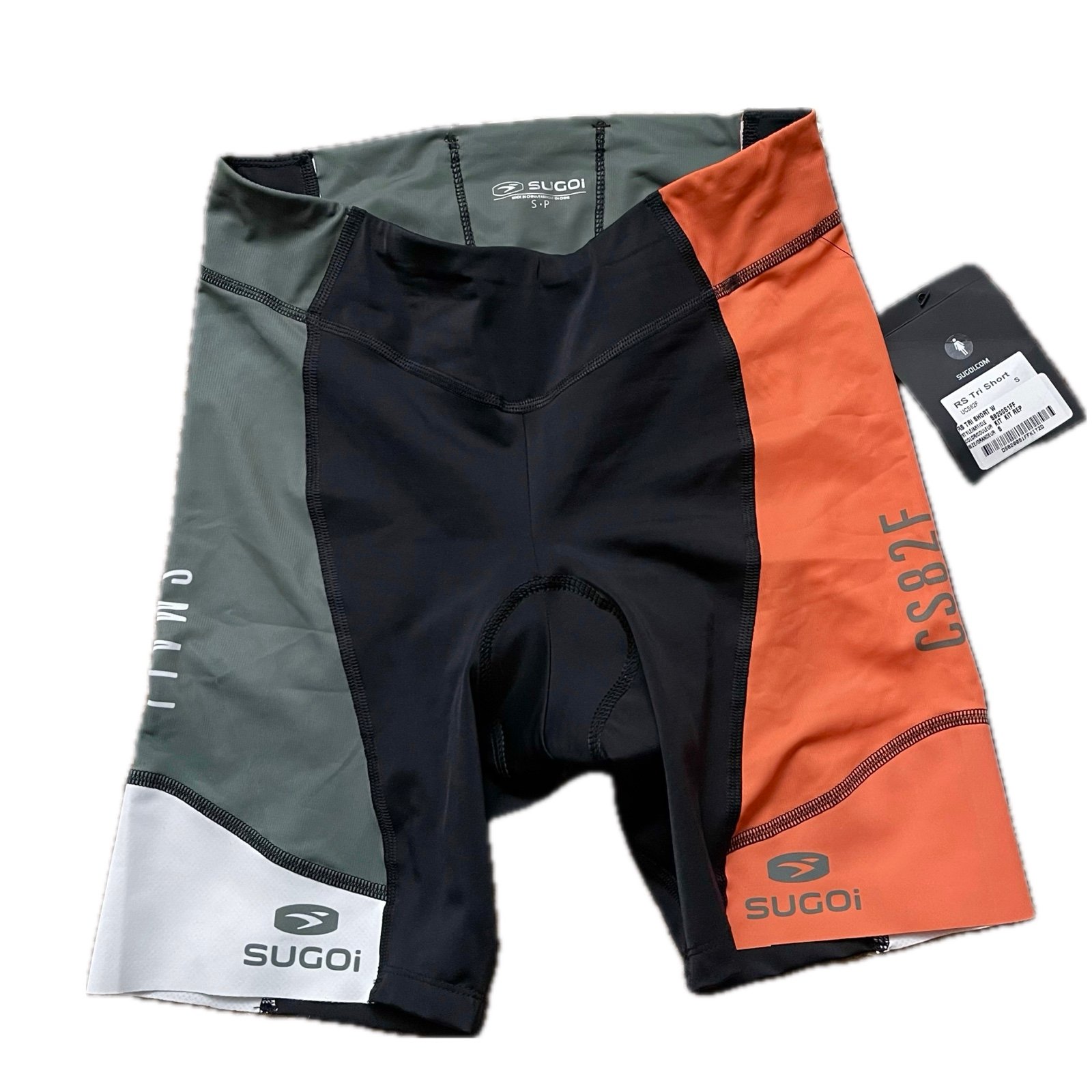 Sugoi RS Tri Cycling Running Shorts Women’s Sz S/7” NWT