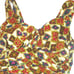 Vintage 50’s Abstract Floral Print Swimsuit Bathing Suit Pinup Rose Marie Reid