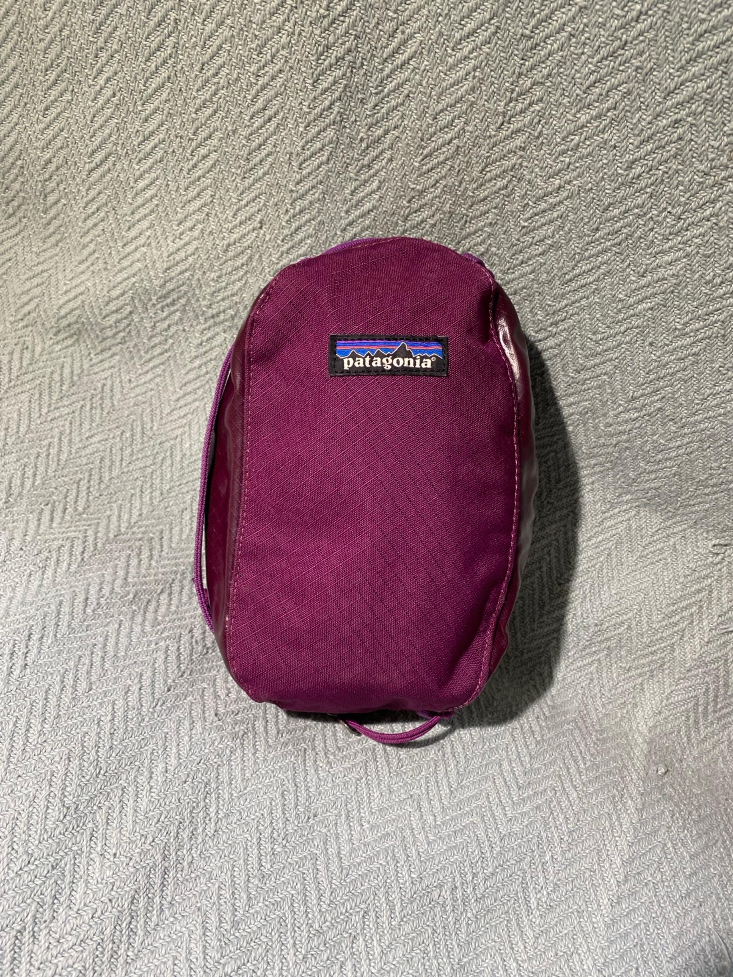 Patagonia black hole 3L packing cube in color purple #228