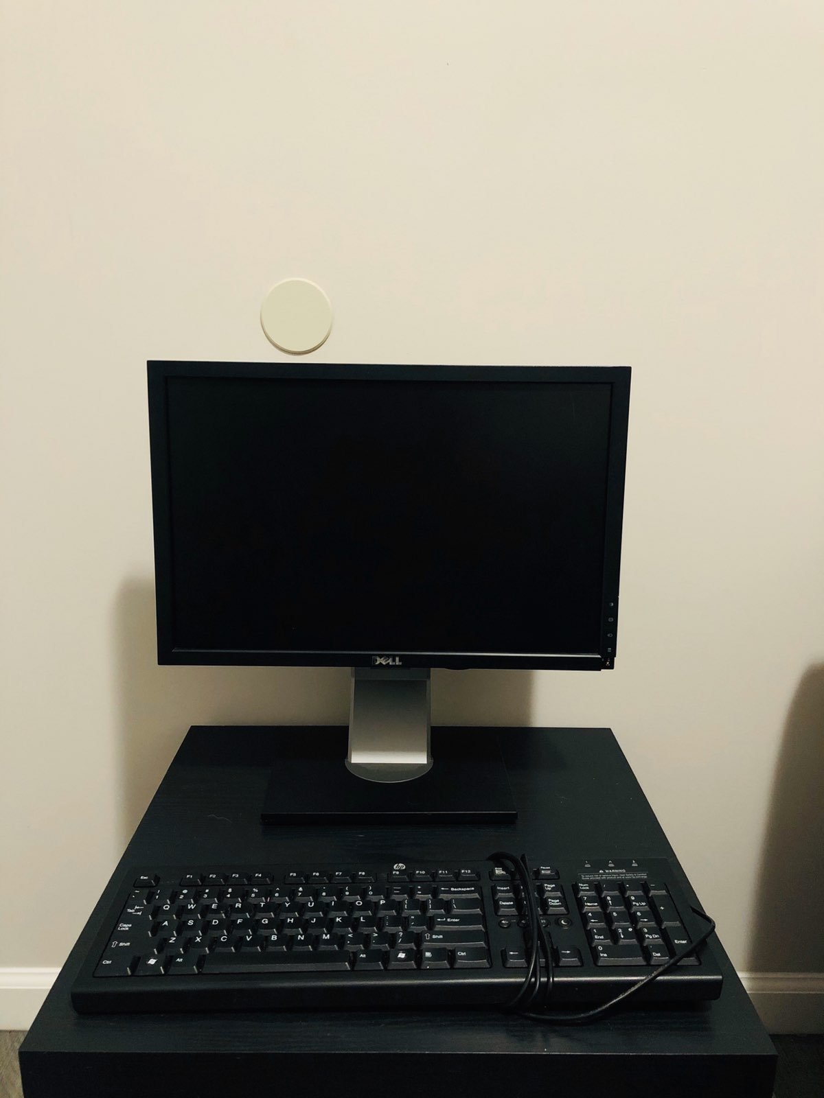 Dell LCD Monitor + Power&vga cable